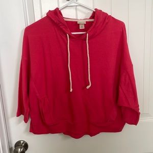 Mossimo Supply Co. Size Small. Pink pullover hoodie. Great condition.